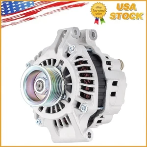 13966 Alternator New For Honda CR-V 2.4L Acura RSX 2.0L 2002 2003 2004 2005 2006 - Picture 1 of 9