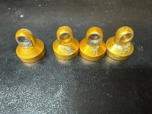 Associated Rc10 , Buggy Truck Shock Caps Gold - Picture 1 of 2