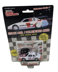 Tarjeta de coleccionista Neil Bonnett #21 Citgo Racing Champions 1989 Stock Car 1:64 - Imagen 1 de 3