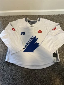 Adidas Wayne Gretzky #99 Hockey Trikot Jugend LG Team Kanada Wally Tribute selten - Bild 1 von 8