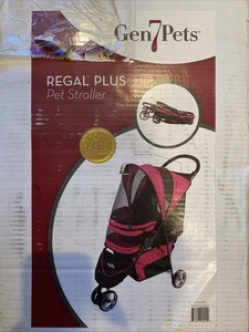 Cochecito Regal Plus Ligero 4 Ruedas Plegable Perro Mascota Frambuesa Sorbete Rosa - Imagen 1 de 6