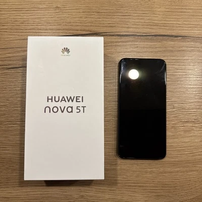 Huawei Nova 5T YAL-L21 - 128GB - Schwarz (Ohne Simlock) (Dual-SIM) - Bild 1 von 2