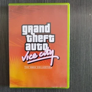 Grand Theft Auto Vice City GTA Microsoft XBOX Classic PAL Italiano MANUALE MAPPA - Imagen 1 de 4