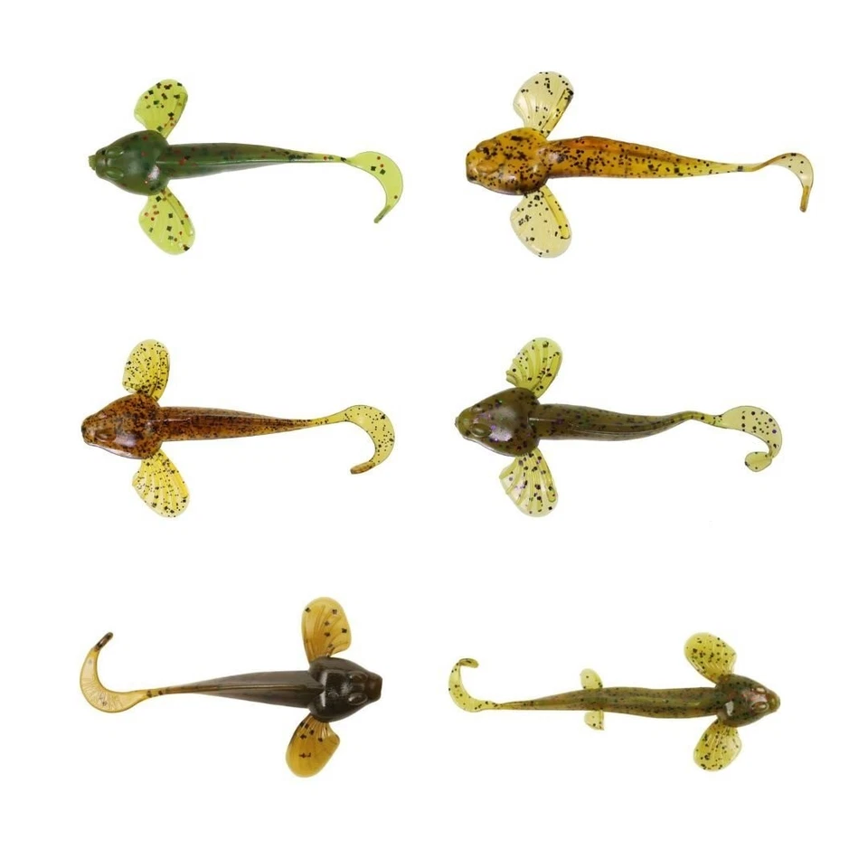 Cebo de plástico blando Jewel Sculpin Hypertail 3"- 4" Foto 1 de 1