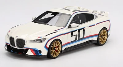 TOP SPEED, BMW M4 3.0 CSL 2023 bianco, 1/18,  TS0495 - Immagine 1 di 4