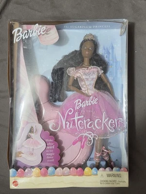 NEW 2001 Barbie in The Nutcracker The Sugarplum Princess African-American NIB - Image 1 of 2