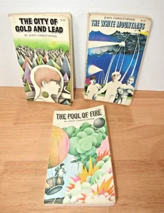 John Christopher - The Tripod Trilogy -1970s Paperbacks Collier Books - Picture 1 of 19