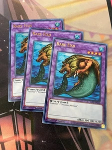 YUGIOH - RARE FISH X3 - ULTRA RARE - GFP2 - 1ST ED - NM - Picture 1 of 1