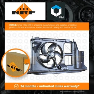 Radiator Fan fits PEUGEOT 206 1.4D 2001 on Cooling NRF 125383 1253F3 125479 New - Picture 1 of 4