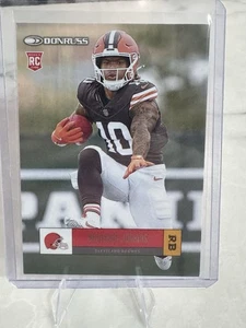 Tarjeta de novato Donruss 2025 Quinshon Judkins #RO5-QUJ Cleveland Browns radiocontrol novato - Imagen 1 de 2