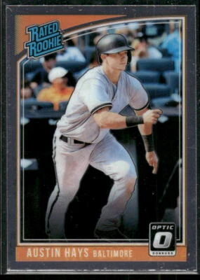 #58 Austin Hays 2018 Donruss Optic Rookie - Image 1 of 2