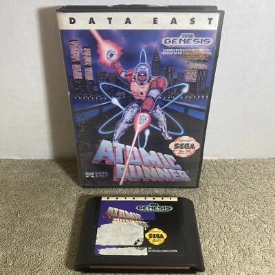 Atomic Runner (Sega Genesis, 1992) No Manual TESTED READ DESCRIPTION AS IS - Image 1 of 4