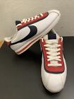 Nike Cortez Double Layered Mens Size 8.5 Red Obsidian White Basic Se Sneakers