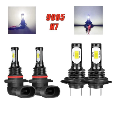 For Mazda CX-7 2007-2011 2012 High/Low Beam LED Headlight Bulbs 6000K Combo Kit - Imagem 1 de 4