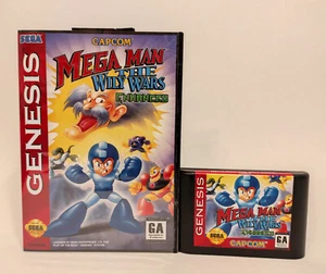 Mega Man Wily Wars mejorado Sega Genesis/Mega Drive - Imagen 1 de 2