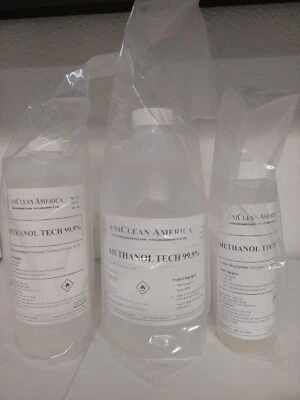 UNICLEAN HOUSE OF CHEMICALS AMERICA METHANOL TECH GRADE 99%