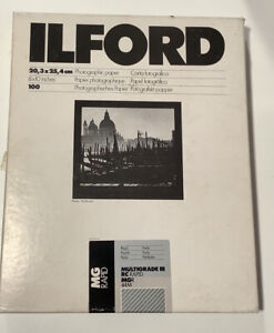 ilford multigrade III RC Rapid photographique paper 8x10 france 100 Sheets