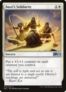 4x Basri's Solidarity - NM - Core Set 2021 - SPARROW MAGIC mtg - Picture 1 of 1