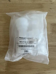 Fit-Line NX-UT16-12-16-N-3 Union Tee Nexus Connect Insert Fittings 1" 3/4" Male - Picture 1 of 1