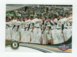 2017 TOPPS OPENING DAY IN OAKLAND - CHICAGO WHITE SOX vs OAKLAND ATHLETICS # 12 - Picture 1 of 6