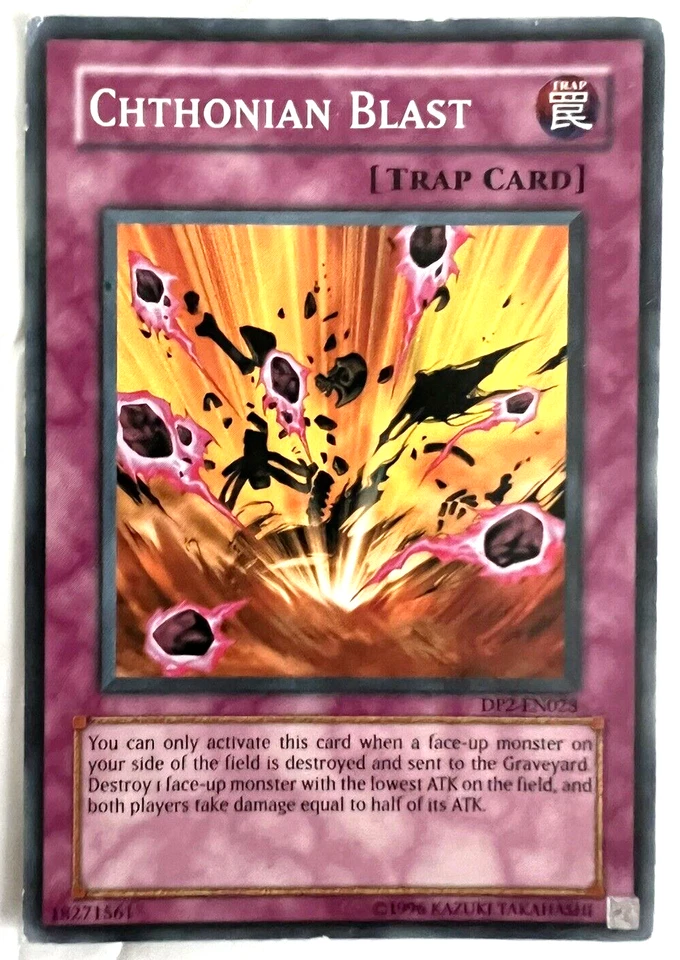YuGiOh! - Chthonian Blast DP2-EN028 Unlimited - Common - Image 1 of 1
