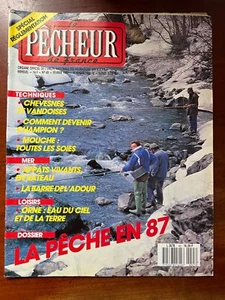 Le Pêcheur de France n°45 du 2/1987; Chevesnes et Vandoises/ Appâts vivants en b - Photo 1/2