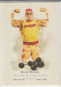 HULK HOGAN Topps Allen & Ginter's WWE World Wrestling Card WRESTLEMANIA LE! - Picture 1 of 2