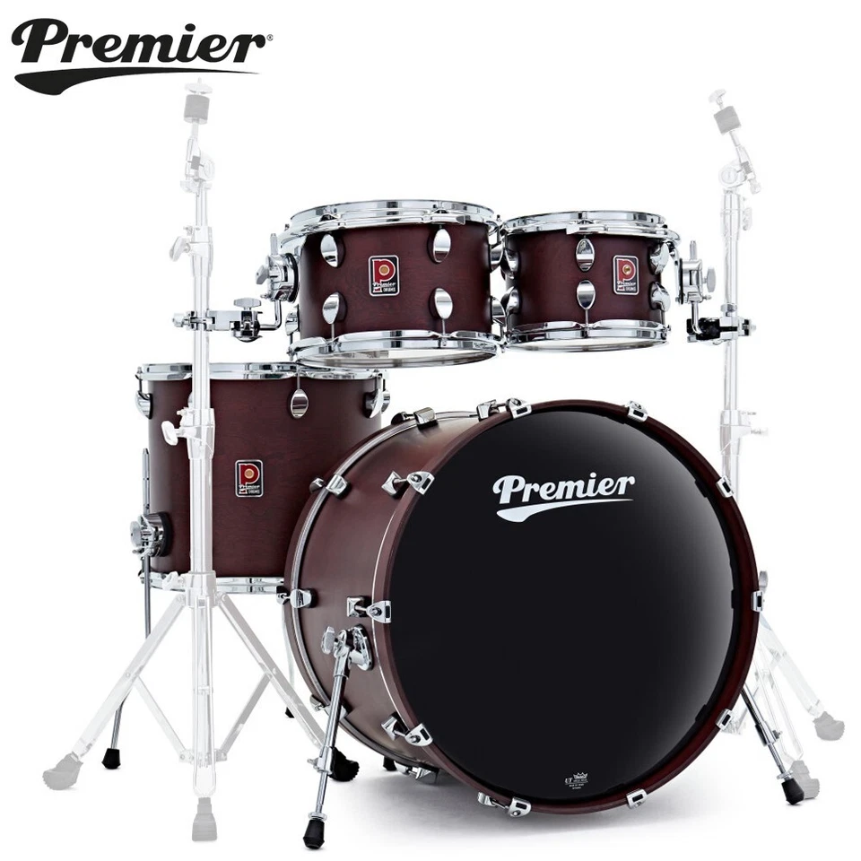 Premier Elite 系列 4 件 22 英寸红木缎面鼓壳包 PEX22-4SPROS — 第 1/1 张图片