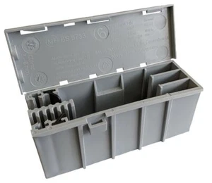 WAGO - Junction Box for 221 Connector Series, Grey, 108x39x44mm - Picture 1 of 4