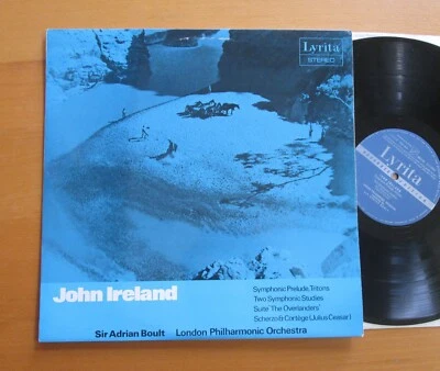 SRCS 45 John Ireland Orchestral Music Volume 4 Sir Adrian Boult NM Lyrita - Image 1 of 4