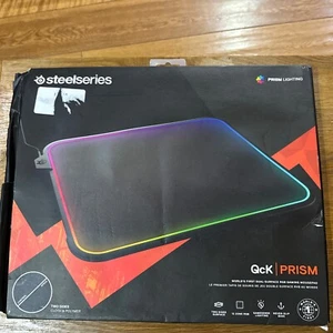 SteelSeries QCK Prism Gaming Mouse Mad 320mm x 270mm - Picture 1 of 2