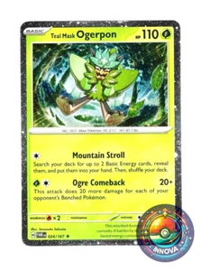 Pokemon – Teal Mask Ogerpon 024/167 - Cosmos Foil Promo Card Collectors Chest - Picture 1 of 1