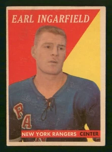 Earl Ingarfield RC 1958-59 Topps 58-59 #18 en muy buen estado+ 94558 - Imagen 1 de 2