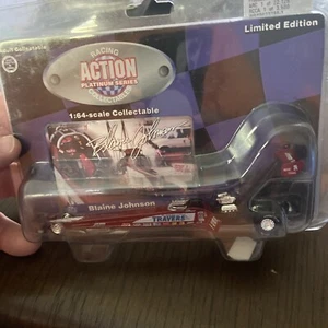 Blaine Johnson 1996 Travers rojo 1/64 acción diecast techo combustible dragster nuevo - Imagen 1 de 8