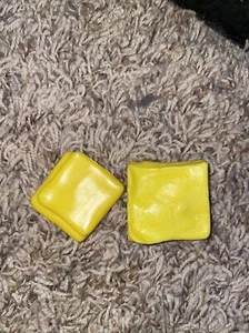 Mantequilla De Colección Años 80 Juguete Comida Doble Almohadilla de Mantequilla MTC Fisher Price - Imagen 1 de 2