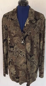 LADIES JACKET CHICO’S SZ 3 TO WEAR O/A SHEATH, MULTICOLORED, STUNNING - Picture 1 of 3