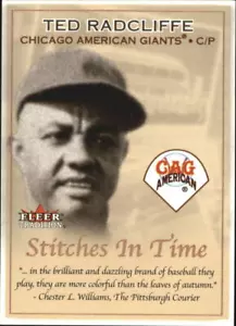 2001 Fleer Tradition Stitches in Time #ST17 Ted Radcliffe - NM-MT - Picture 1 of 2