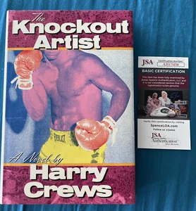 SIGNED Harry Crews THE KNOCKOUT ARTIST 1988 1st Printing JSA Certified. - Picture 1 of 12