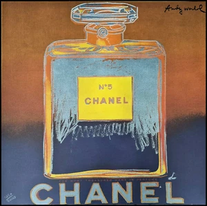 ANDY WARHOL * Chanel No.5 * lithograph * limited # xx/2400 CMOA signed - Picture 1 of 8