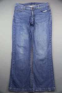 Mujer Lee Jeans Solapa Bolsillo Bota Corte Medidas 34x28 Cremallera Mosca 5 Bolsillos - Imagen 1 de 4
