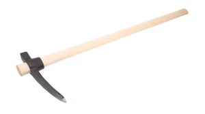 Spitzhacke 1,5kg Kreuzhacke Holzstiel 90cm Stichhacke Stahl Hacke PROFI QUALITÄT - Bild 1 von 1