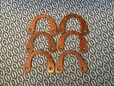 3 Paar Handtaschengriffe Holzgriffe zum Herstellen von Handtaschen von Hooked - Bild 1 von 3