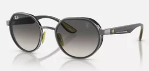 RAY-BAN RB3703M SCUDERIA FERRARI COLLECTION Polished Gunmetal/ Grey Gradient - Picture 1 of 10