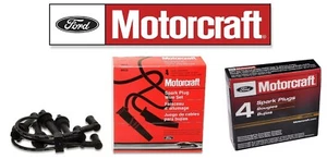 Motorcraft WR6126 Wire Set & 4 Motorcraft Plugs SP525 FIESTA 1.6L DOHC 2011-2014 - Picture 1 of 1
