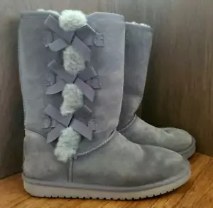 Koolaburra by UGG Women's Victoria Tall Fashion Boot Gray Size 9 - Picture 1 of 5