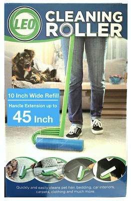 Rodillo de limpieza Leo o recarga 50 hojas por rollo 2/3/6 paquetes depilación para mascotas Foto 1 de 4