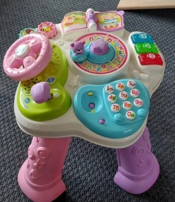 VTech Baby Kleinkind Abenteuer Spieltisch rosa lila  - Bild 1 von 2