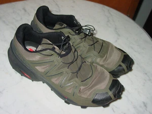 2019 Herren Salomon Speedcross 5 Trail 409813 grüne Laufschuhe! Größe 10 - Bild 1 von 14