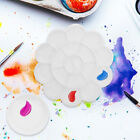  Weiß Plastik Palette Kind Gouache-Farbmischtablett Zeichenblock Für Kinder