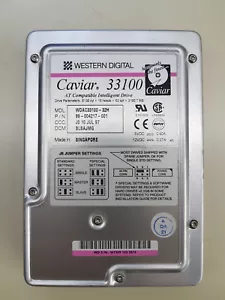 Western Digital Caviar 33100 WDAC33100-32H 3166.7MB 3GB IDE 5200RPM 3.5" TESTED - Picture 1 of 3